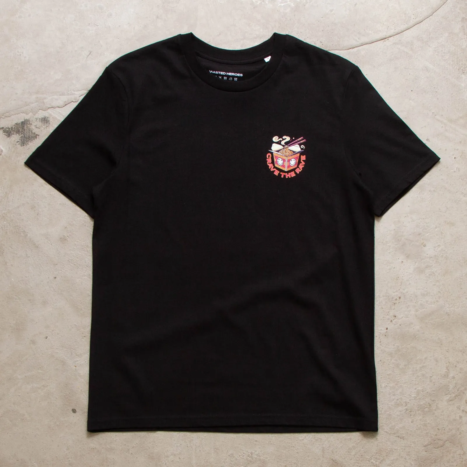 002 Experimental Crave - Tshirt - Black