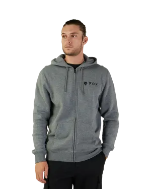 Absolute Fleece Zip Hoodie in Heather Graphite