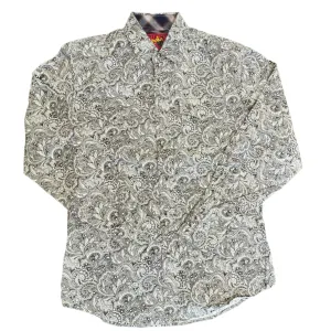 Brown Paisley L/S