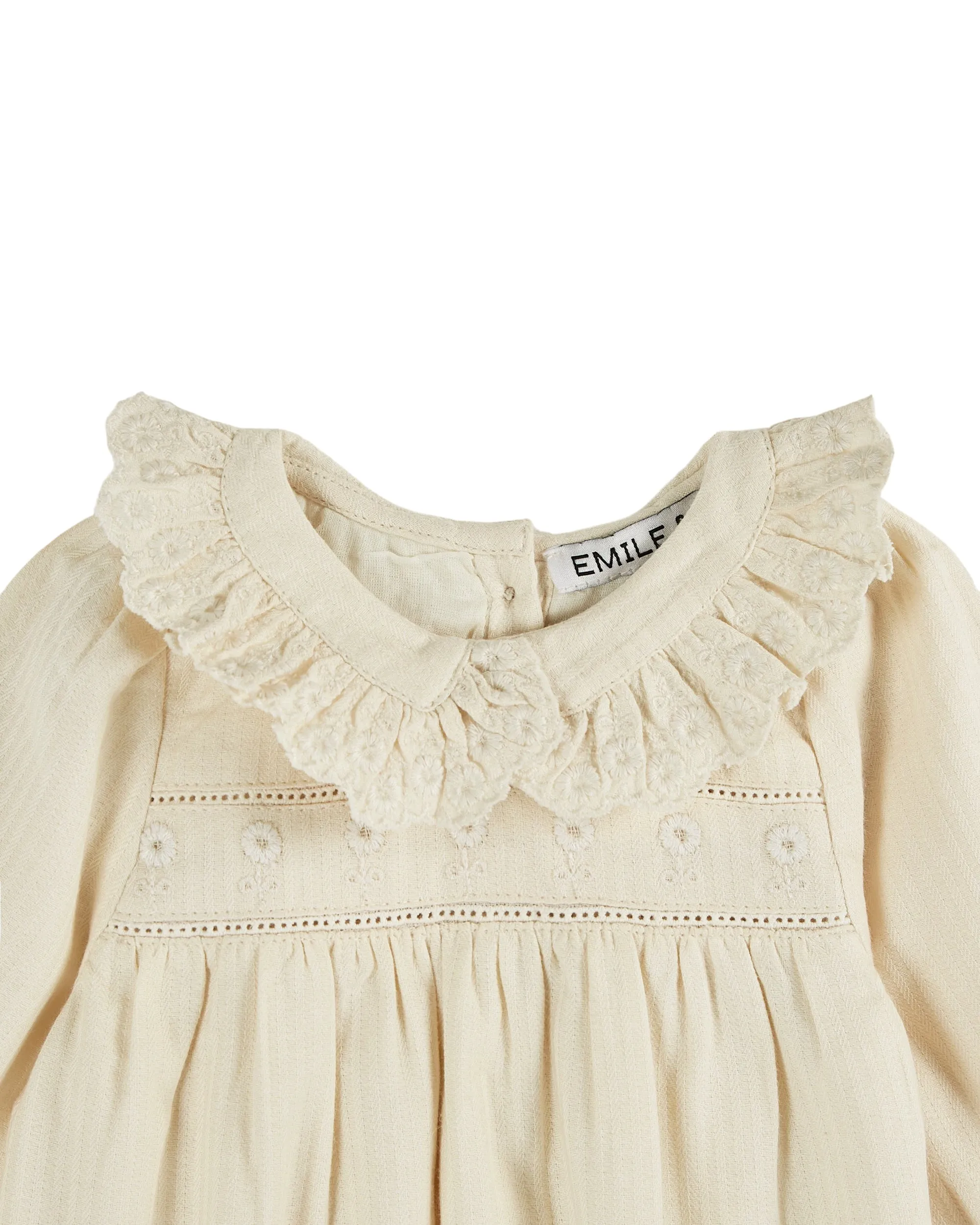 EMILE & IDA CREAM ROMPER