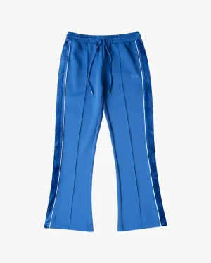 EPTM VELOUR PIPING TRACK PANTS - BLUE