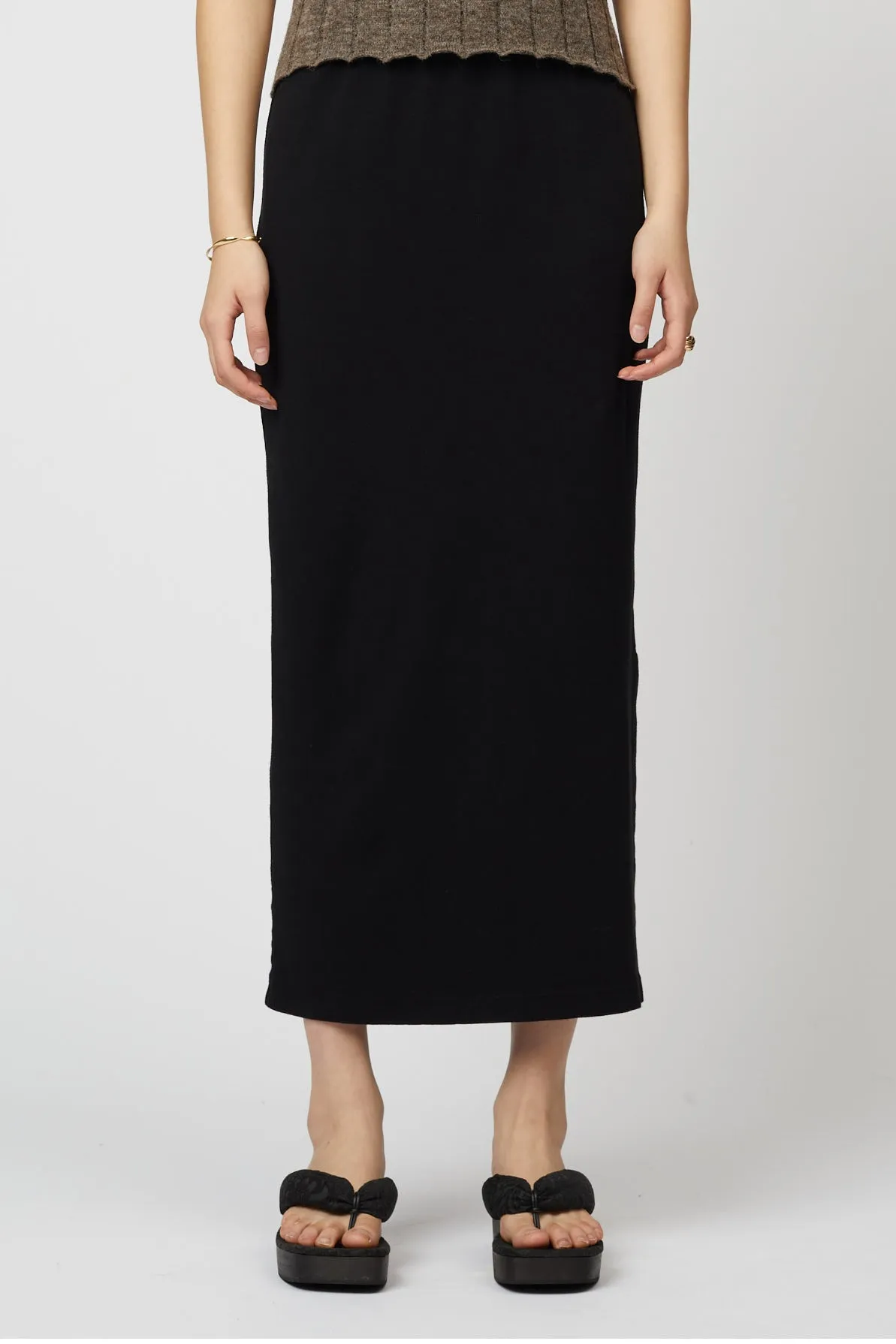 Jersey Midi Skirt