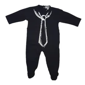 Kokao - Neck-Tie Print Babygrow