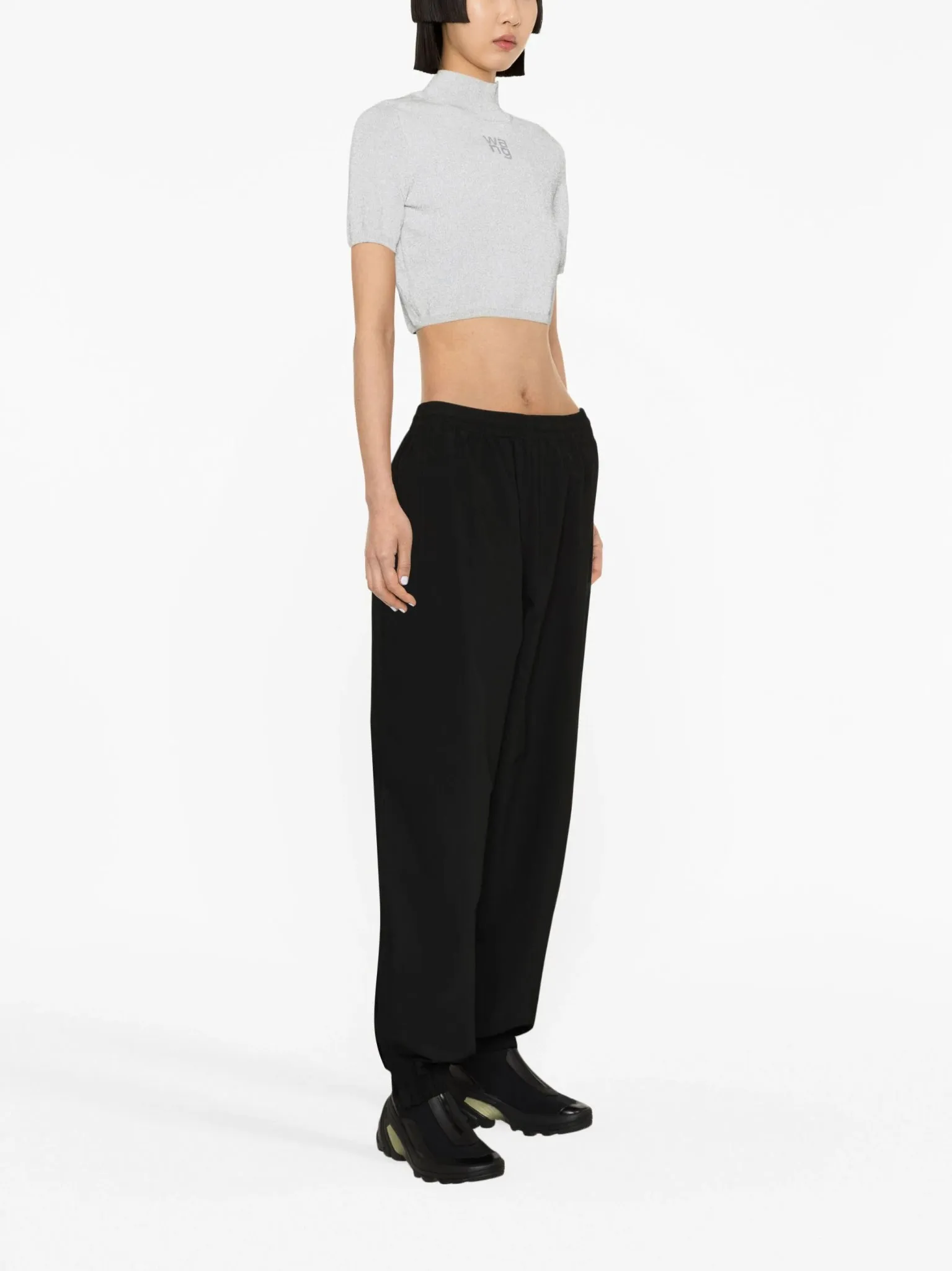 logo-print track pants