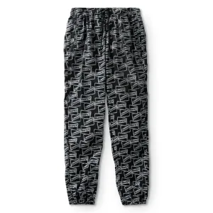 Pleasures Men's Reflective Track Pants Black