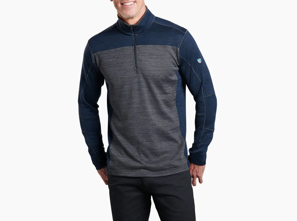 RYZER QUARTER ZIP  - MIDNIGHT