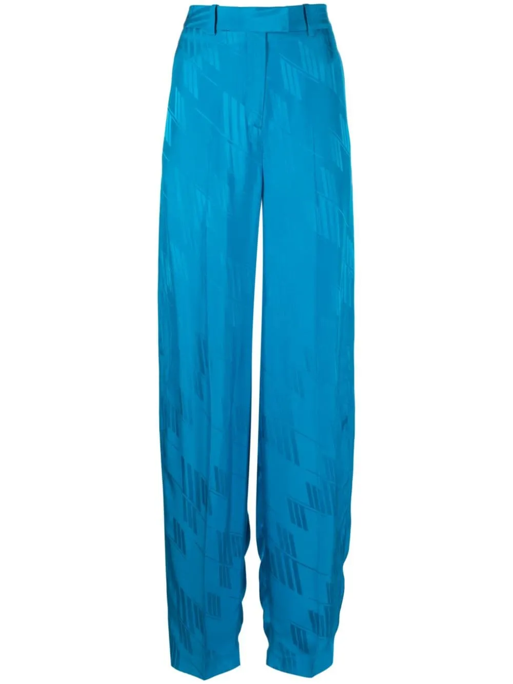 The Attico Trousers Clear Blue