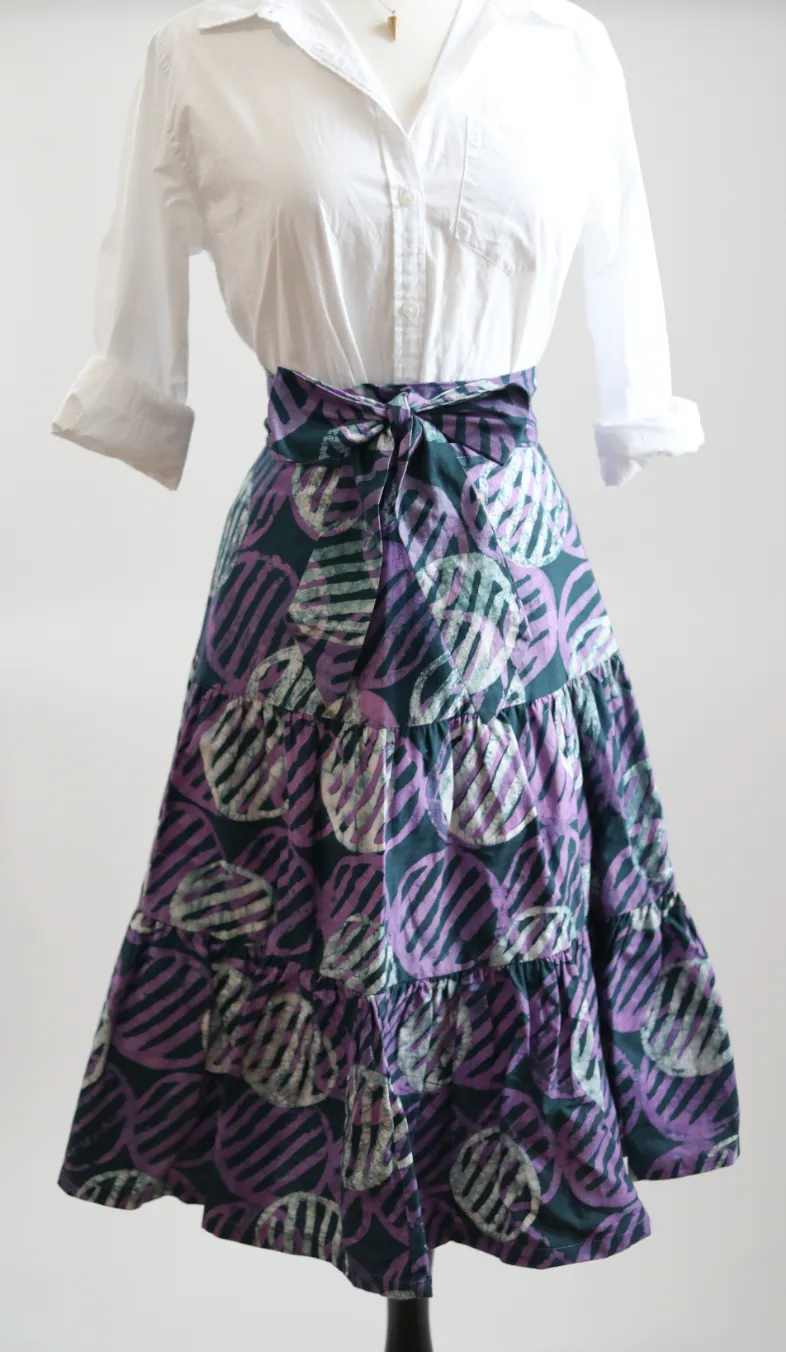 Ugandan Midi Wrap Skirt