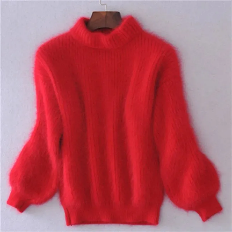 Vickie - Angora Style Sweater