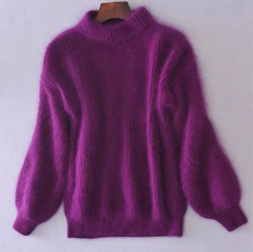 Vickie - Angora Style Sweater