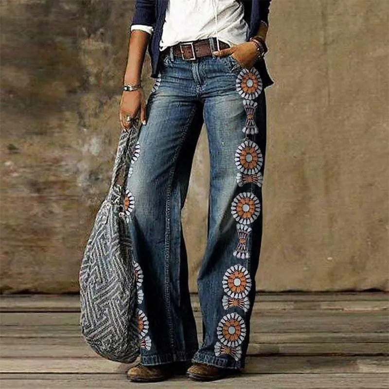 Wide Leg Pants Jeans For Women 2020